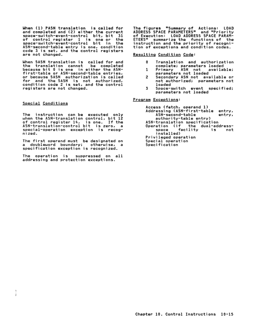 GA22-7000-10 IBM System/370 Principles of Operation Sept 1987 page 10-15