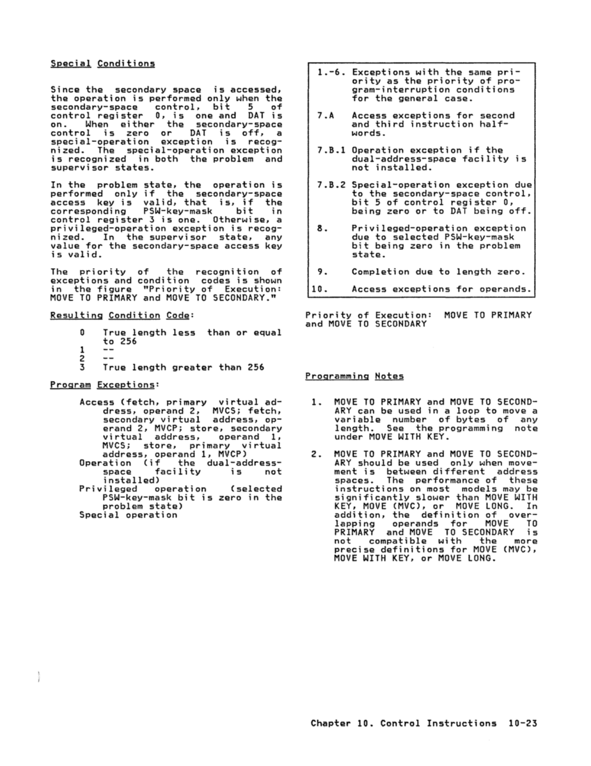 GA22-7000-10 IBM System/370 Principles of Operation Sept 1987 page 10-23