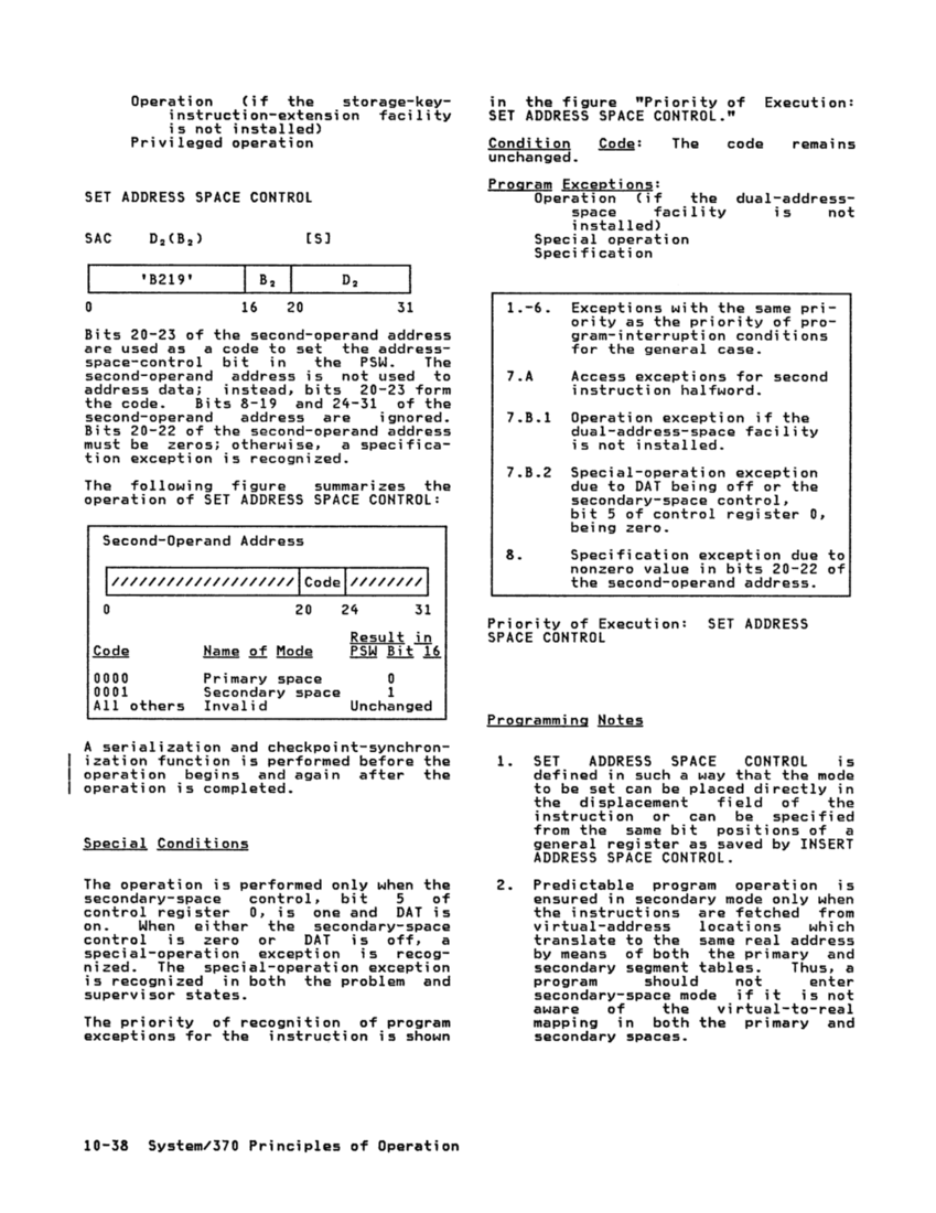 GA22-7000-10 IBM System/370 Principles of Operation Sept 1987 page 10-37