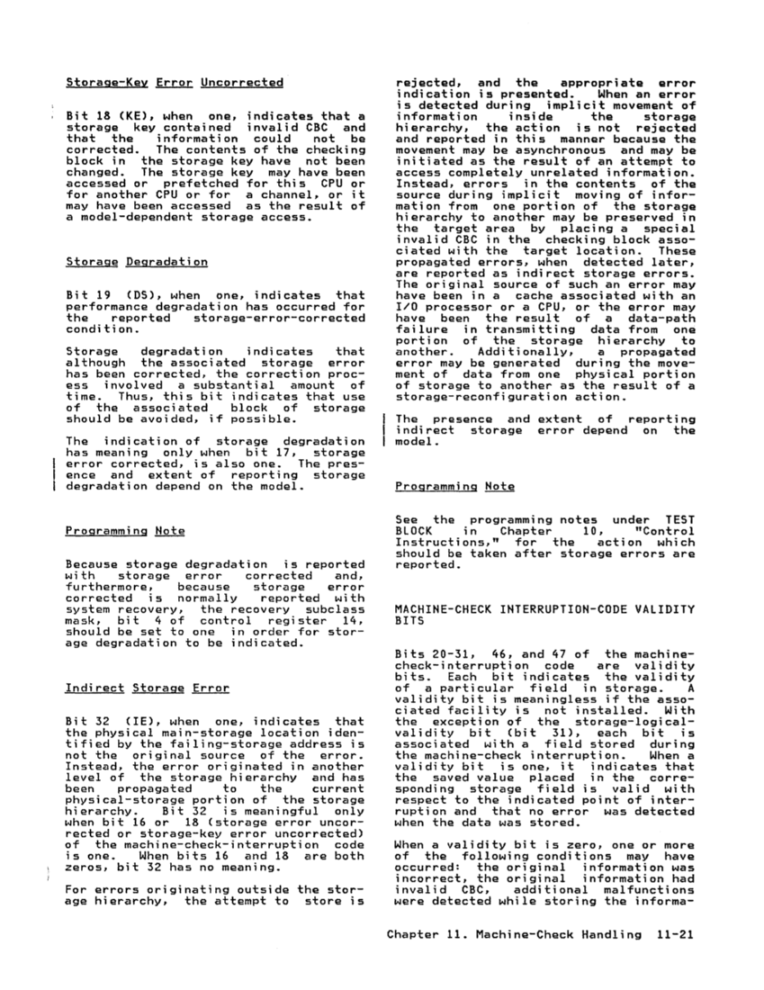 GA22-7000-10 IBM System/370 Principles of Operation Sept 1987 page 11-21
