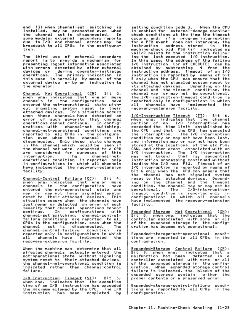 GA22-7000-10 IBM System/370 Principles of Operation Sept 1987 page 11-25