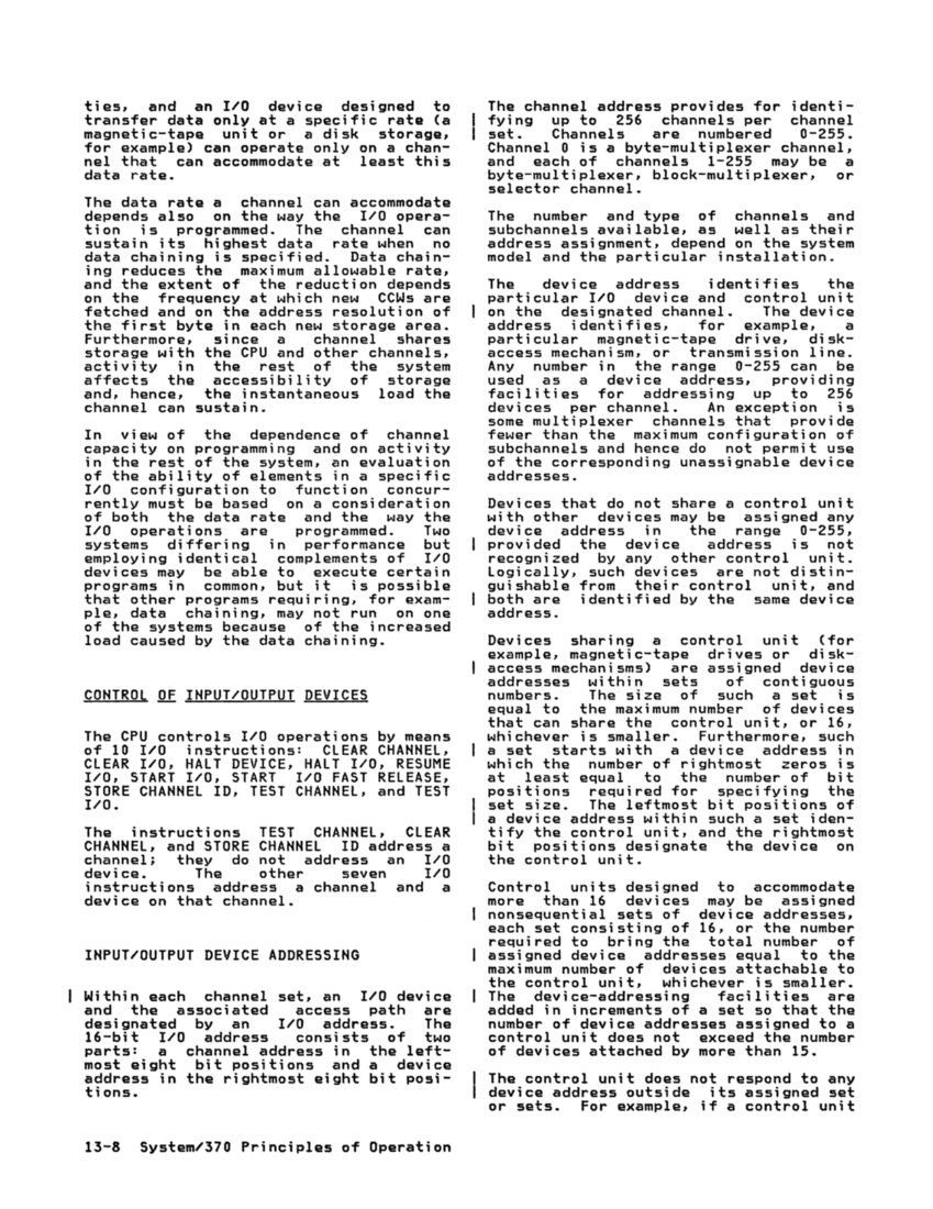 GA22-7000-10 IBM System/370 Principles of Operation Sept 1987 page 13-7