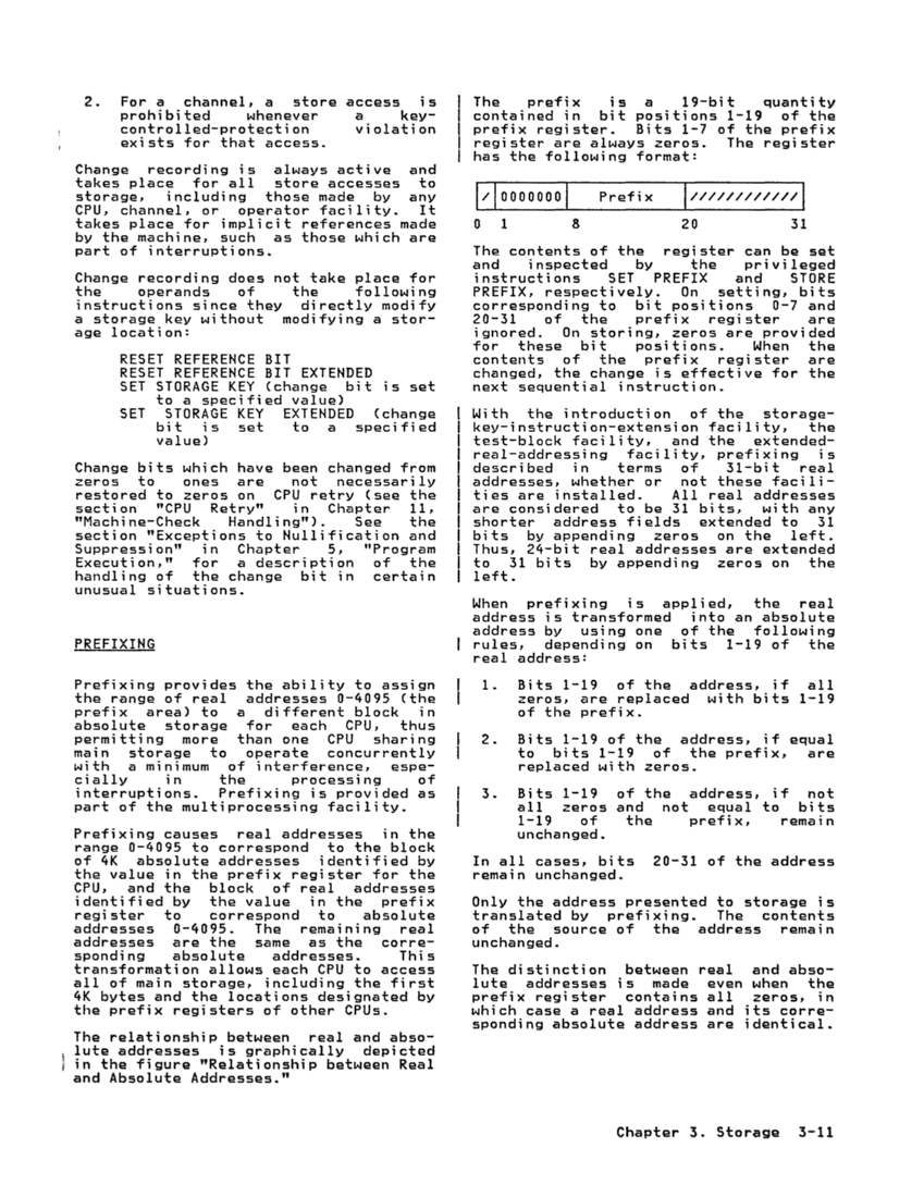 GA22-7000-10 IBM System/370 Principles of Operation Sept 1987 page 3-11