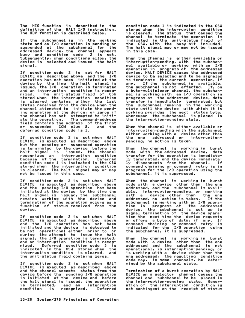 GA22-7000-10 IBM System/370 Principles of Operation Sept 1987 page 13-19