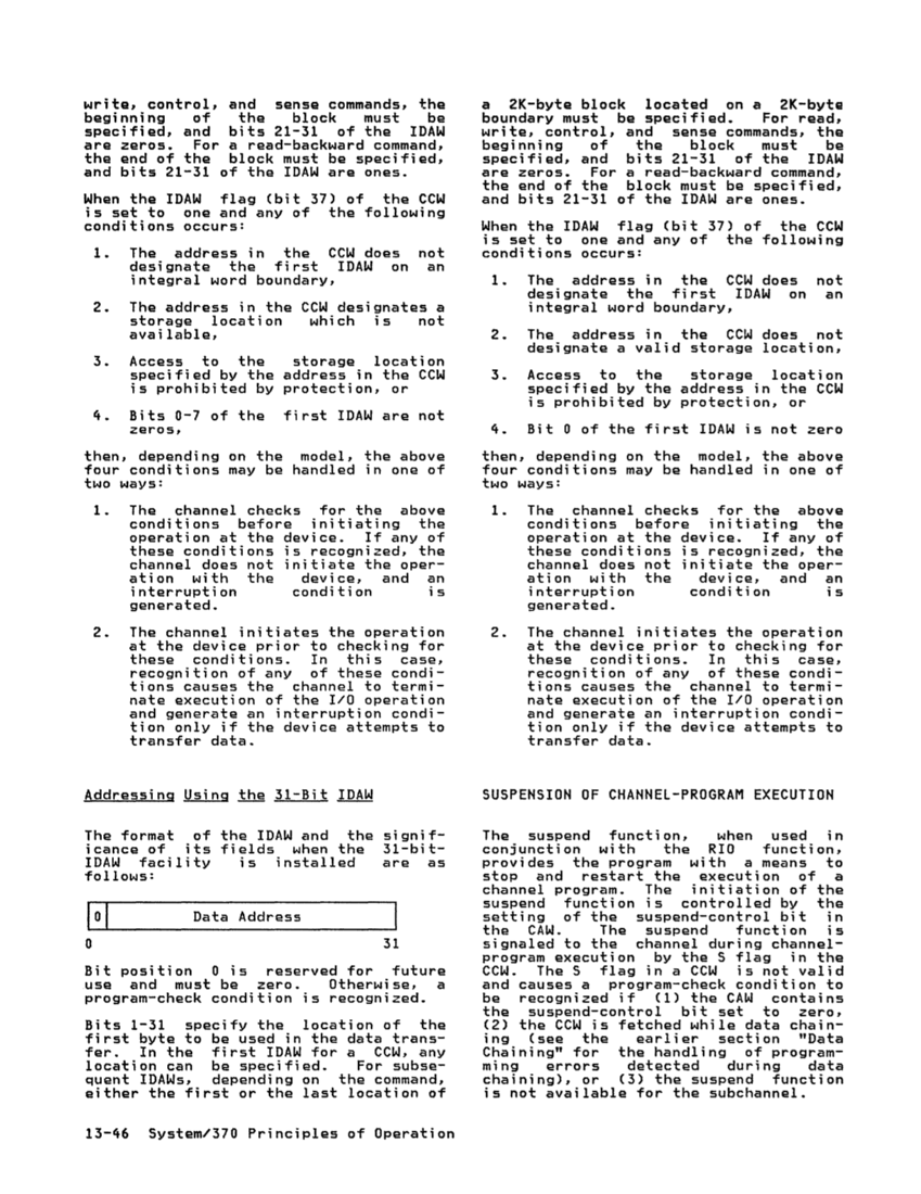 GA22-7000-10 IBM System/370 Principles of Operation Sept 1987 page 13-45