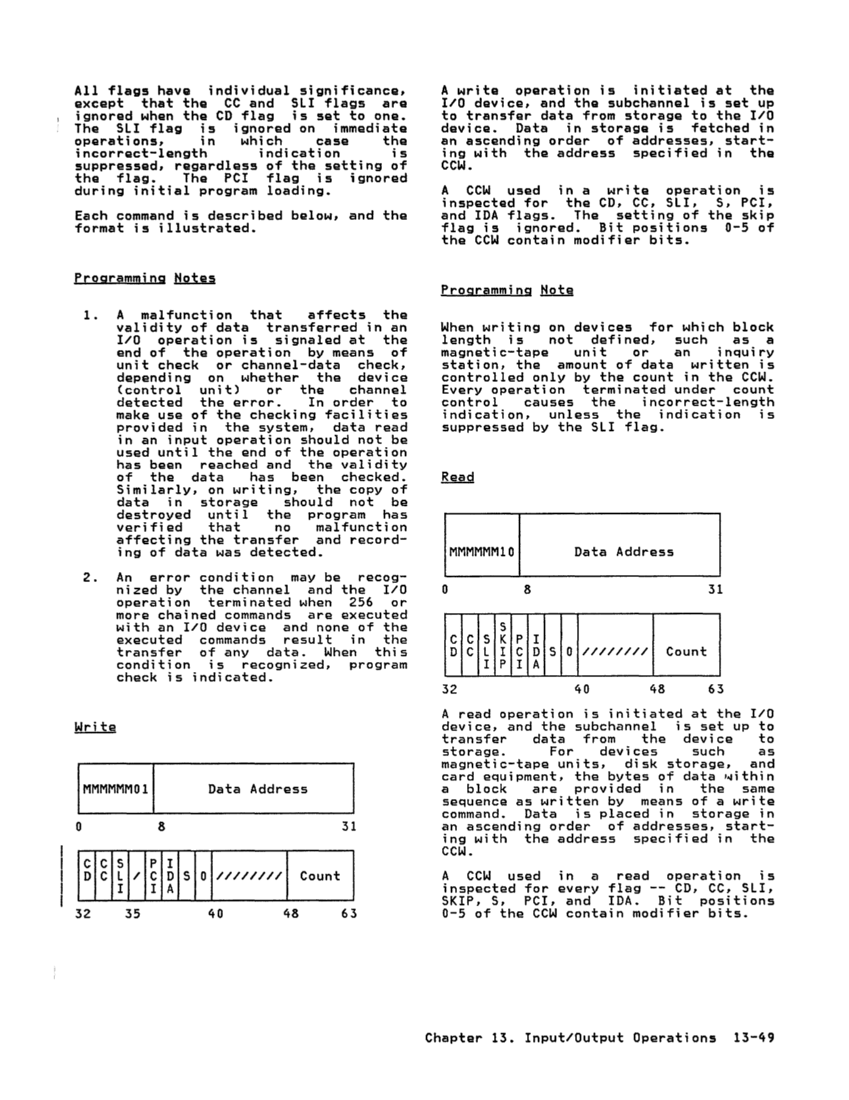 GA22-7000-10 IBM System/370 Principles of Operation Sept 1987 page 13-49