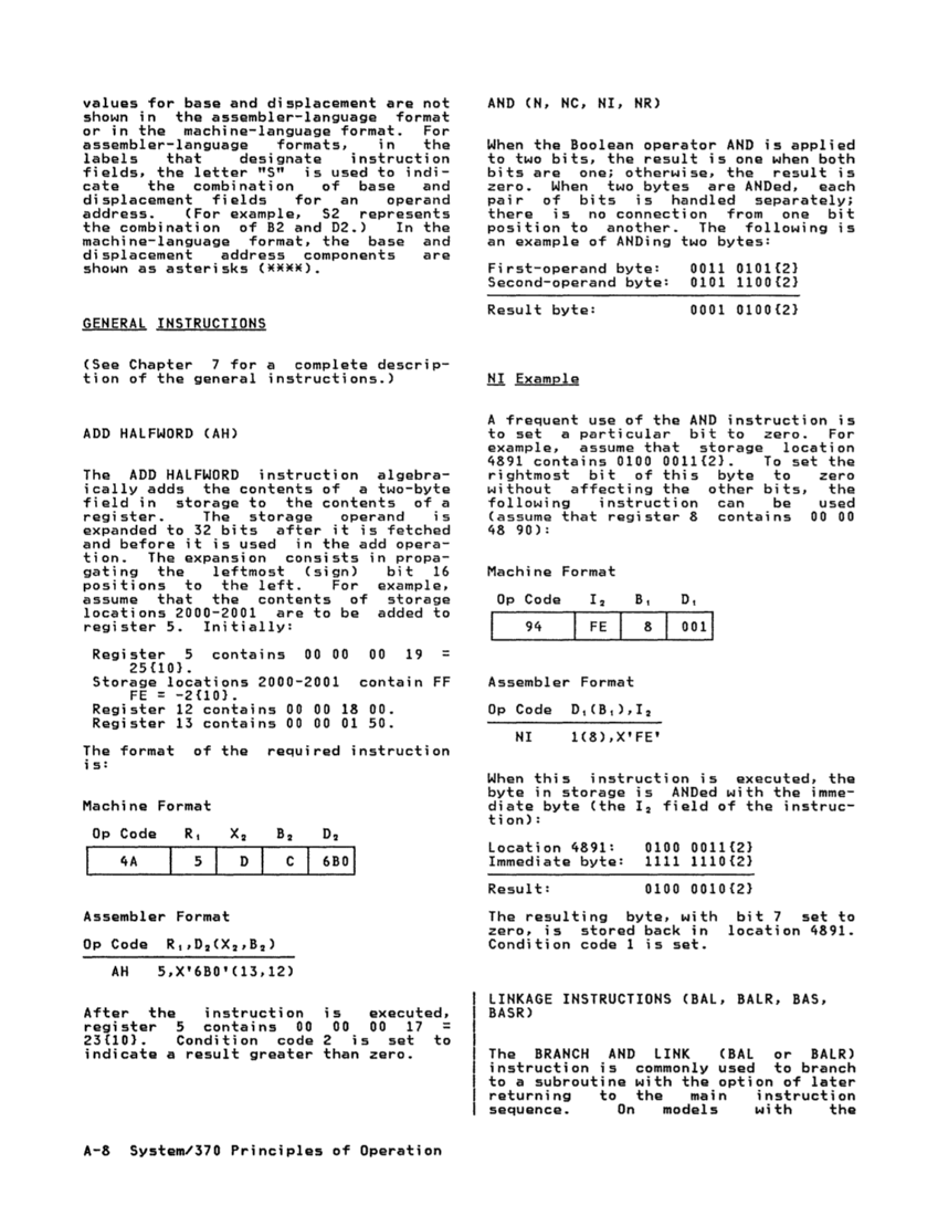 GA22-7000-10 IBM System/370 Principles of Operation Sept 1987 page A-7