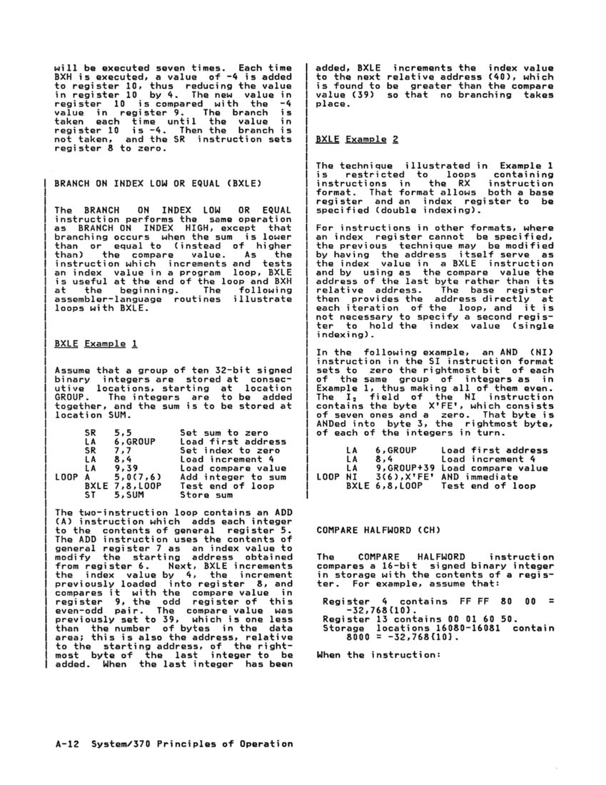 GA22-7000-10 IBM System/370 Principles of Operation Sept 1987 page A-11