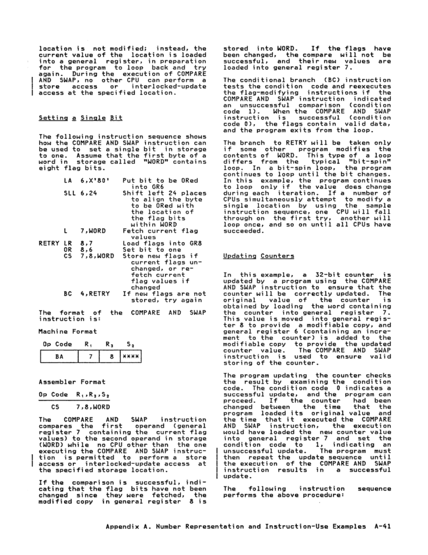 GA22-7000-10 IBM System/370 Principles of Operation Sept 1987 page A-41