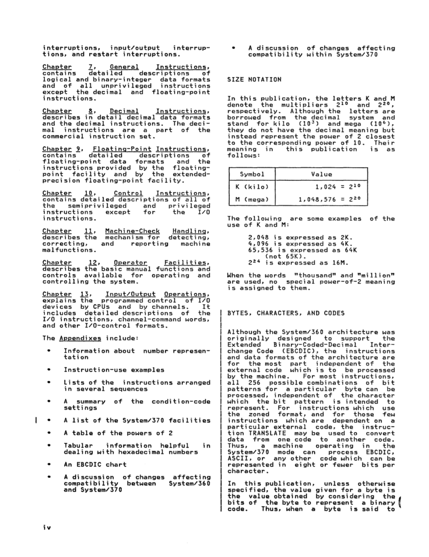 GA22-7000-10 IBM System/370 Principles of Operation Sept 1987 page iii