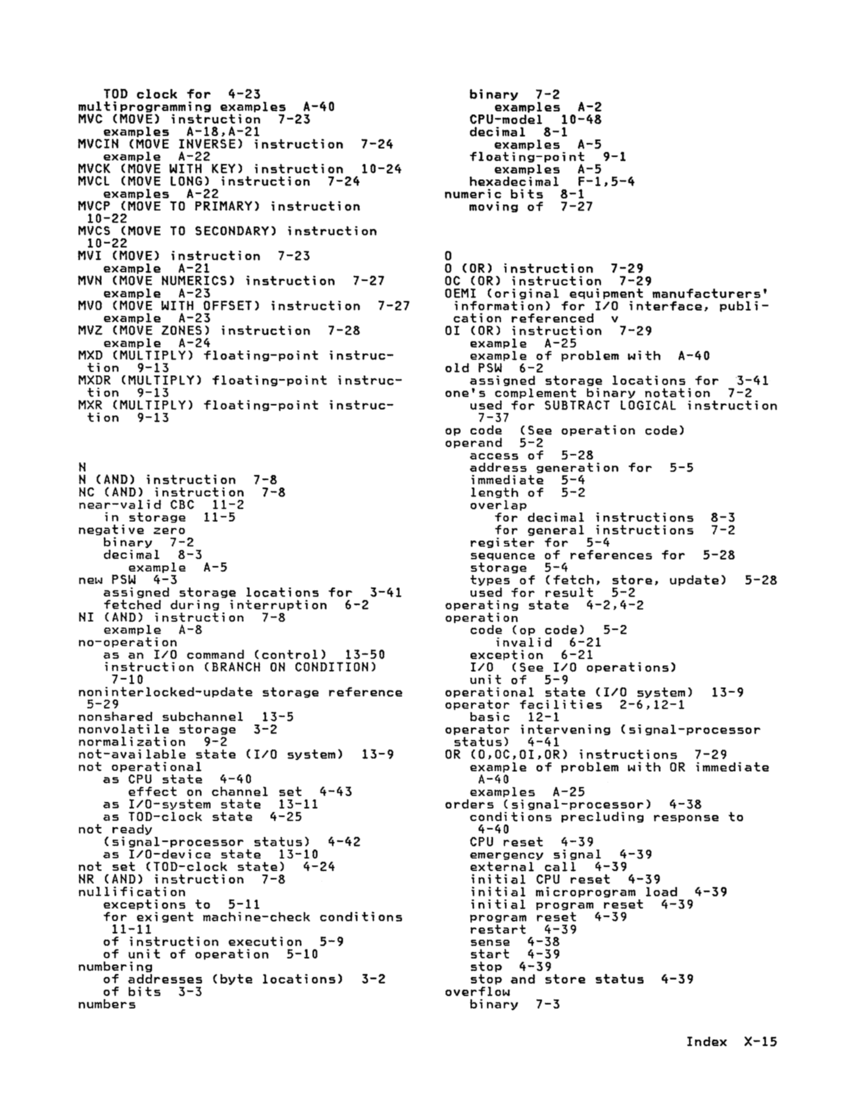 GA22-7000-10 IBM System/370 Principles of Operation Sept 1987 page X-15