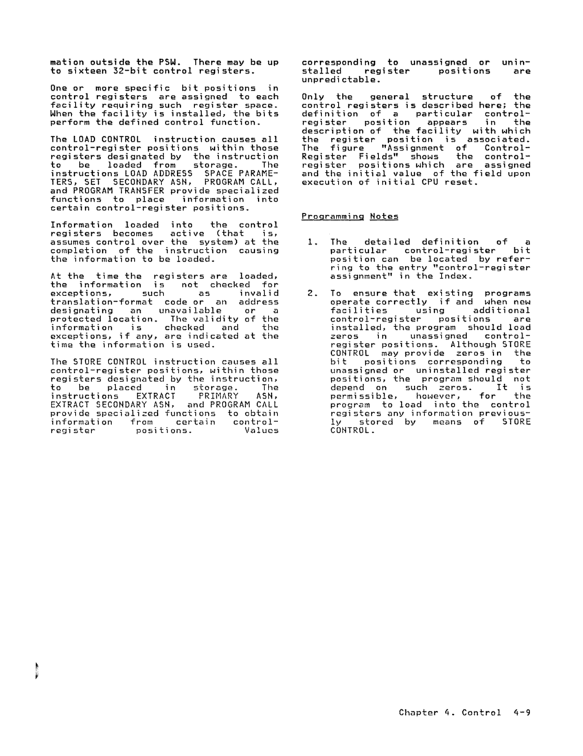 GA22-7000-10 IBM System/370 Principles of Operation Sept 1987 page 4-9