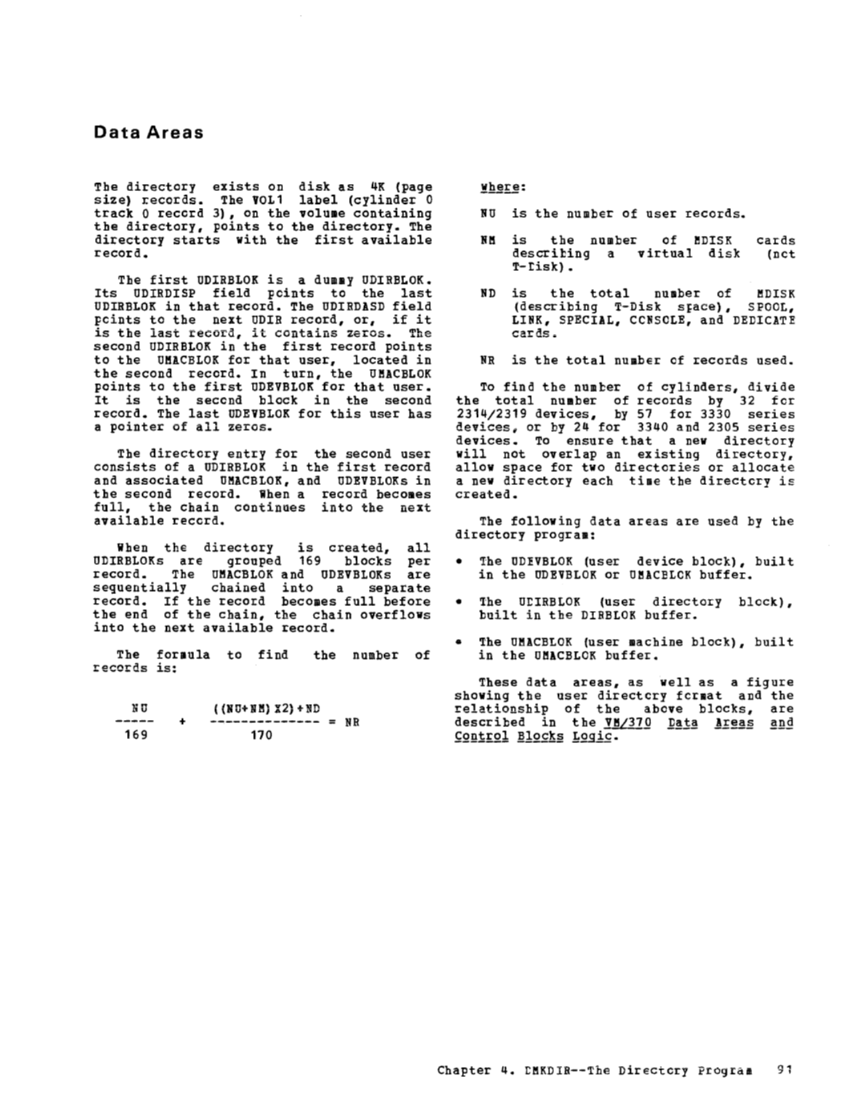 VM370 Rel 6 Service Routines Pgm Logic (Mar79) page 106