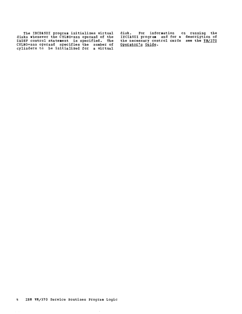 VM370 Rel 6 Service Routines Pgm Logic (Mar79) page 19