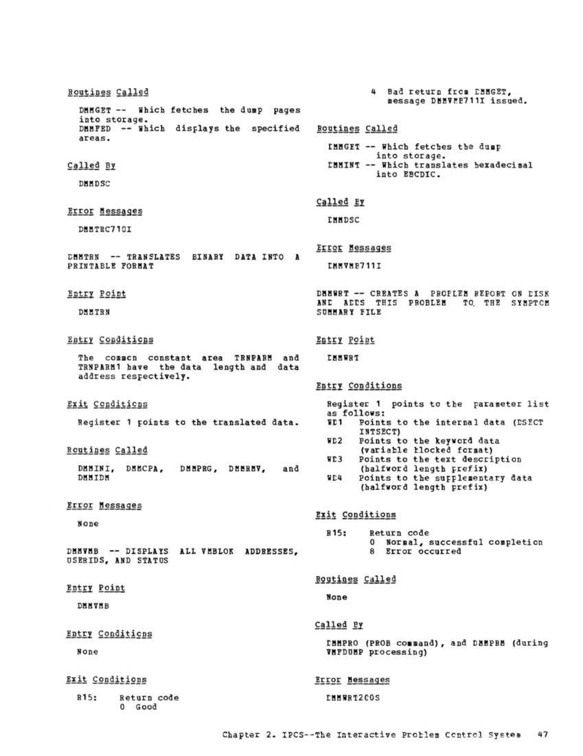 VM370 Rel 6 Service Routines Pgm Logic (Mar79) page 63