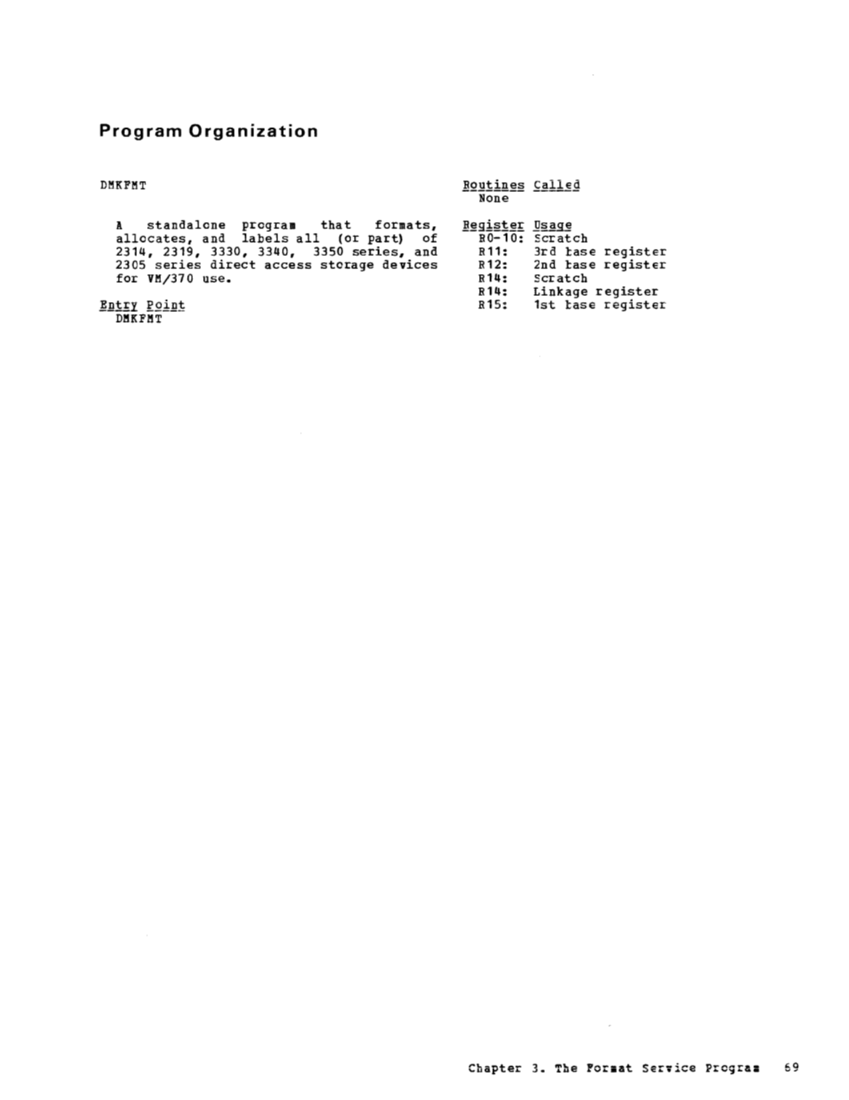 VM370 Rel 6 Service Routines Pgm Logic (Mar79) page 84