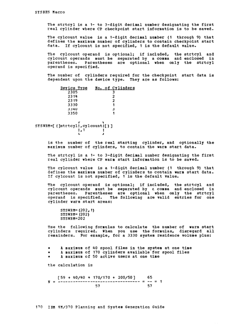 IBM Virtual Machine Facility/370: Planning and System Generation Guide 2 page 199