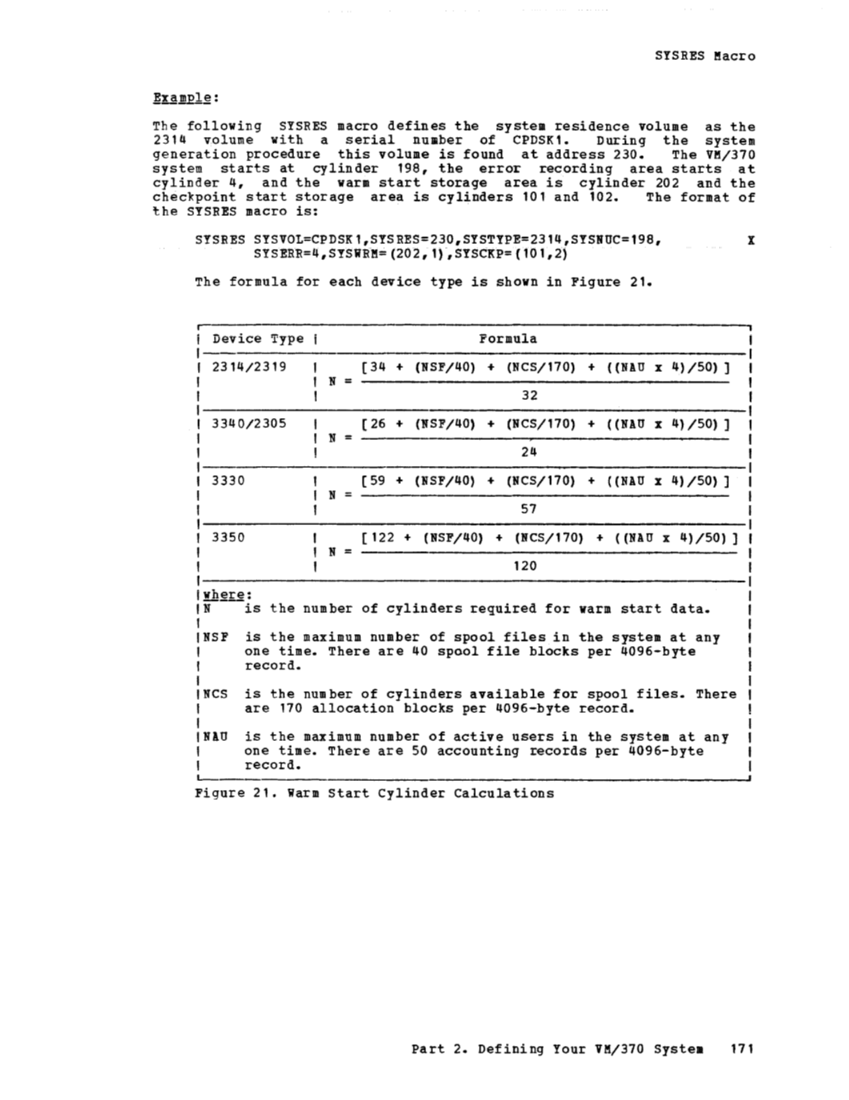 IBM Virtual Machine Facility/370: Planning and System Generation Guide 2 page 200