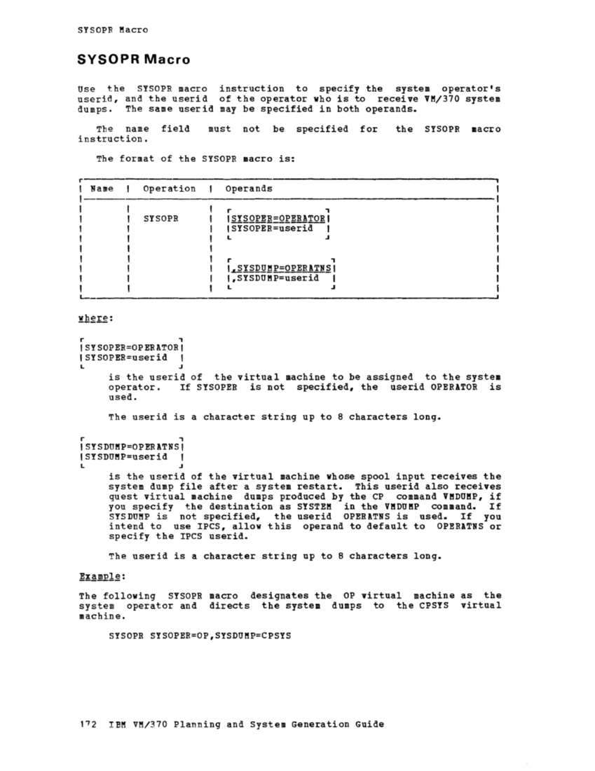 IBM Virtual Machine Facility/370: Planning and System Generation Guide 2 page 202