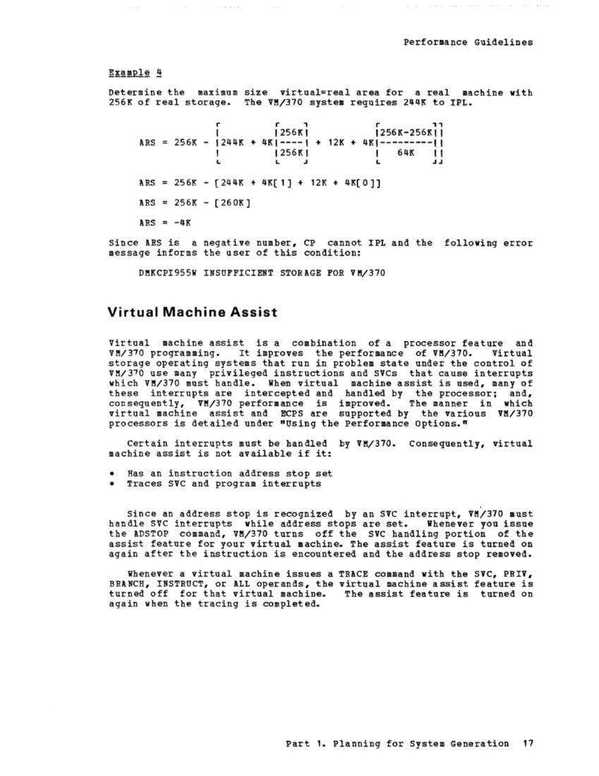 IBM Virtual Machine Facility/370: Planning and System Generation Guide 2 page 33