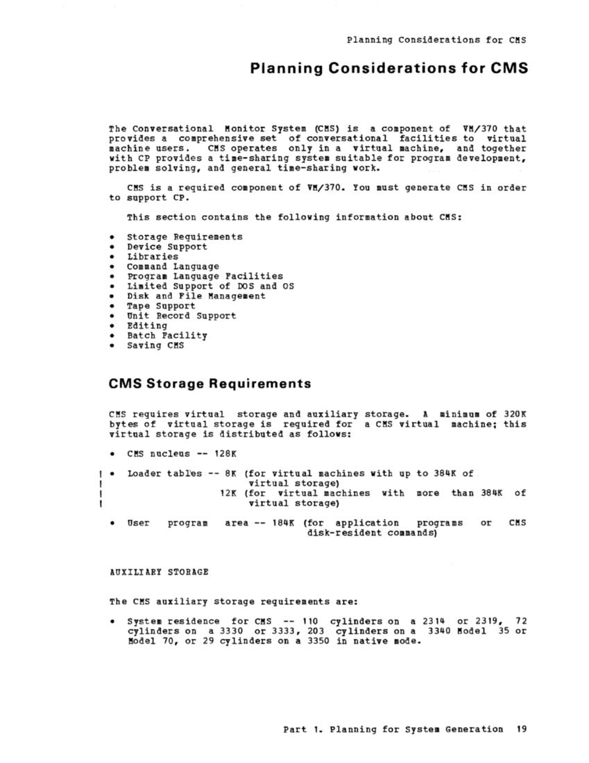 IBM Virtual Machine Facility/370: Planning and System Generation Guide 2 page 34