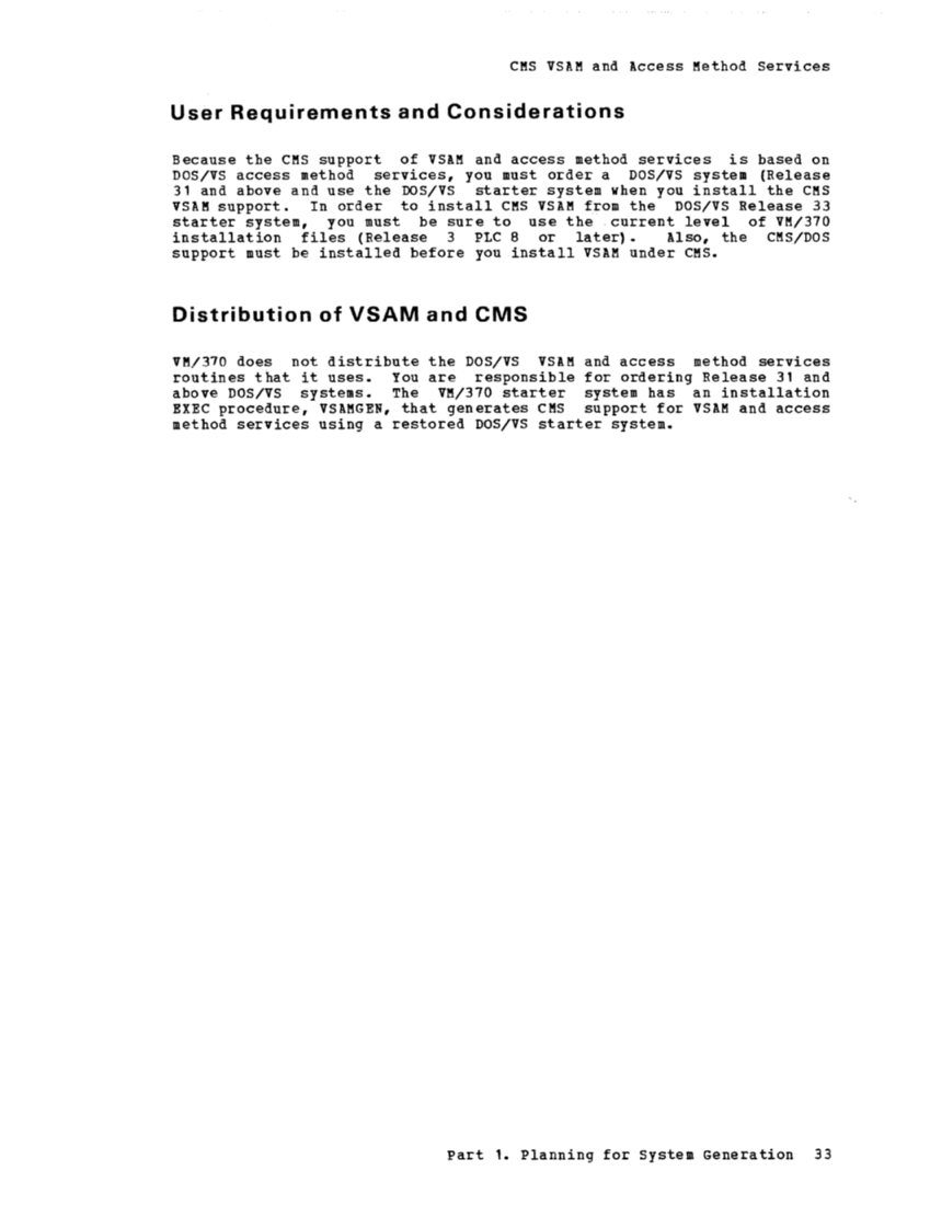 IBM Virtual Machine Facility/370: Planning and System Generation Guide 2 page 49