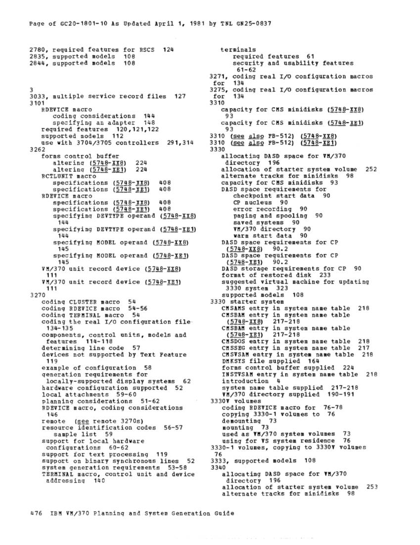 IBM Virtual Machine Facility/370: Planning and System Generation Guide 2 page 512
