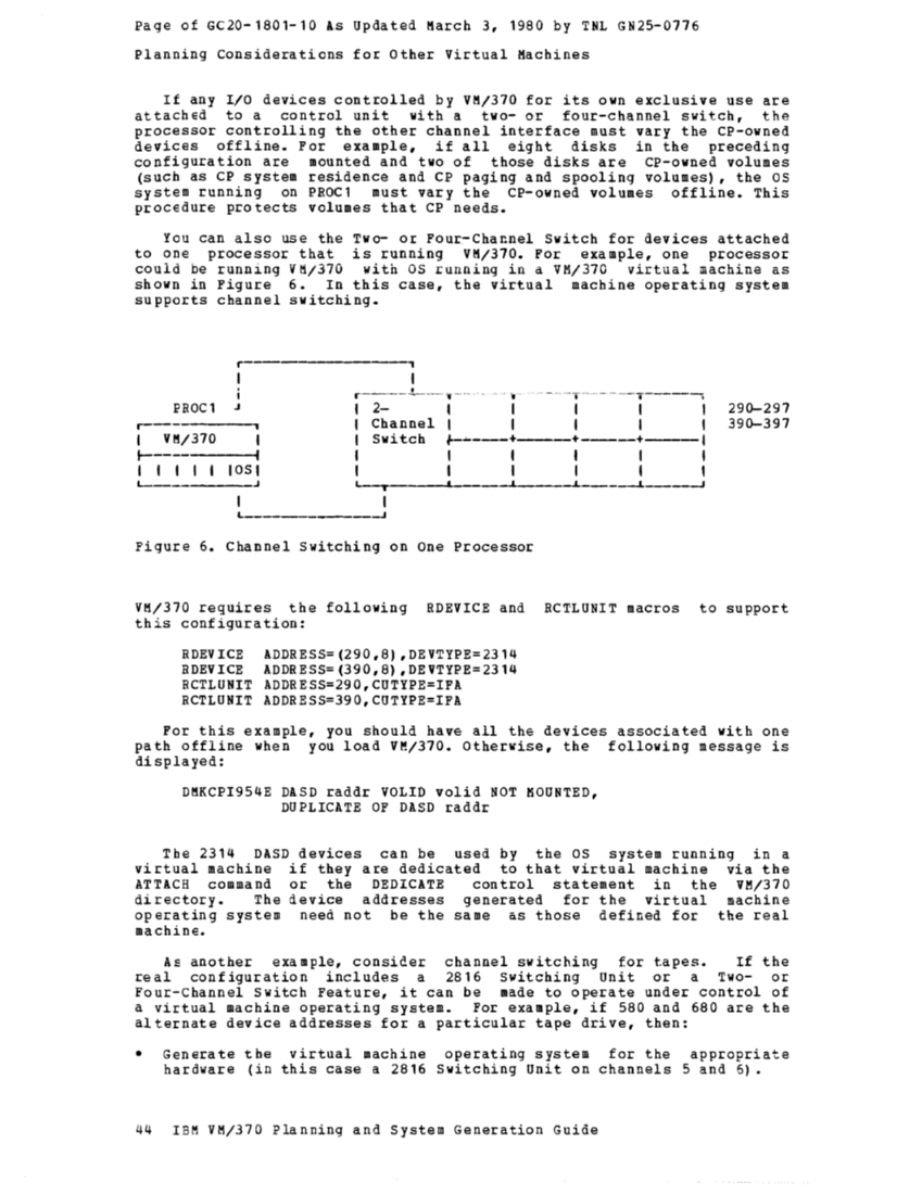IBM Virtual Machine Facility/370: Planning and System Generation Guide 2 page 59