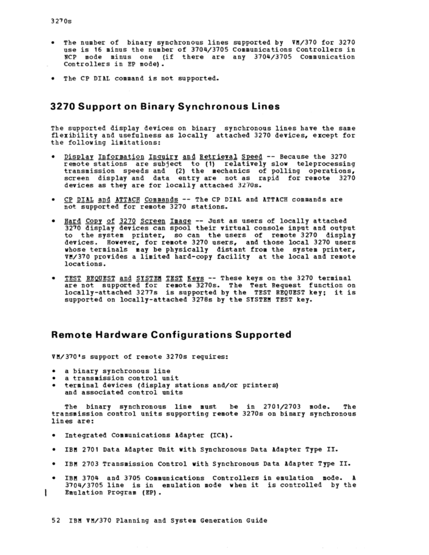 IBM Virtual Machine Facility/370: Planning and System Generation Guide 2 page 71