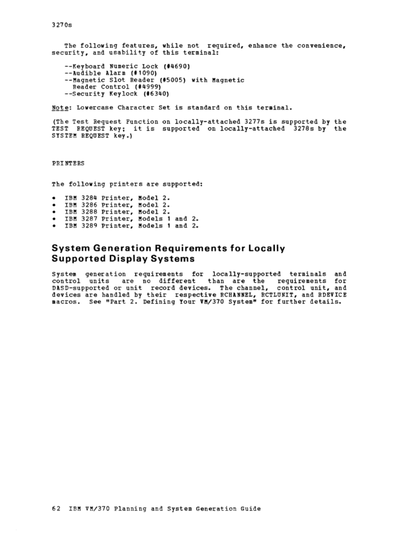 IBM Virtual Machine Facility/370: Planning and System Generation Guide 2 page 82