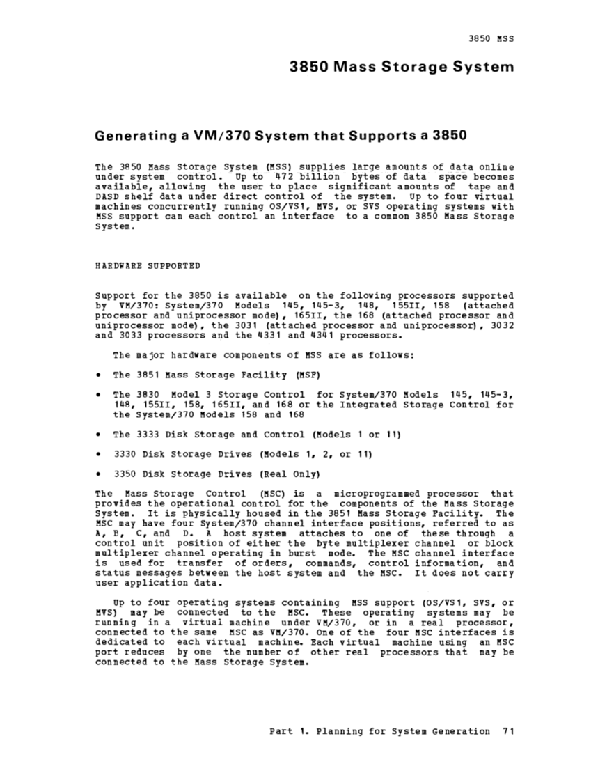 IBM Virtual Machine Facility/370: Planning and System Generation Guide 2 page 91