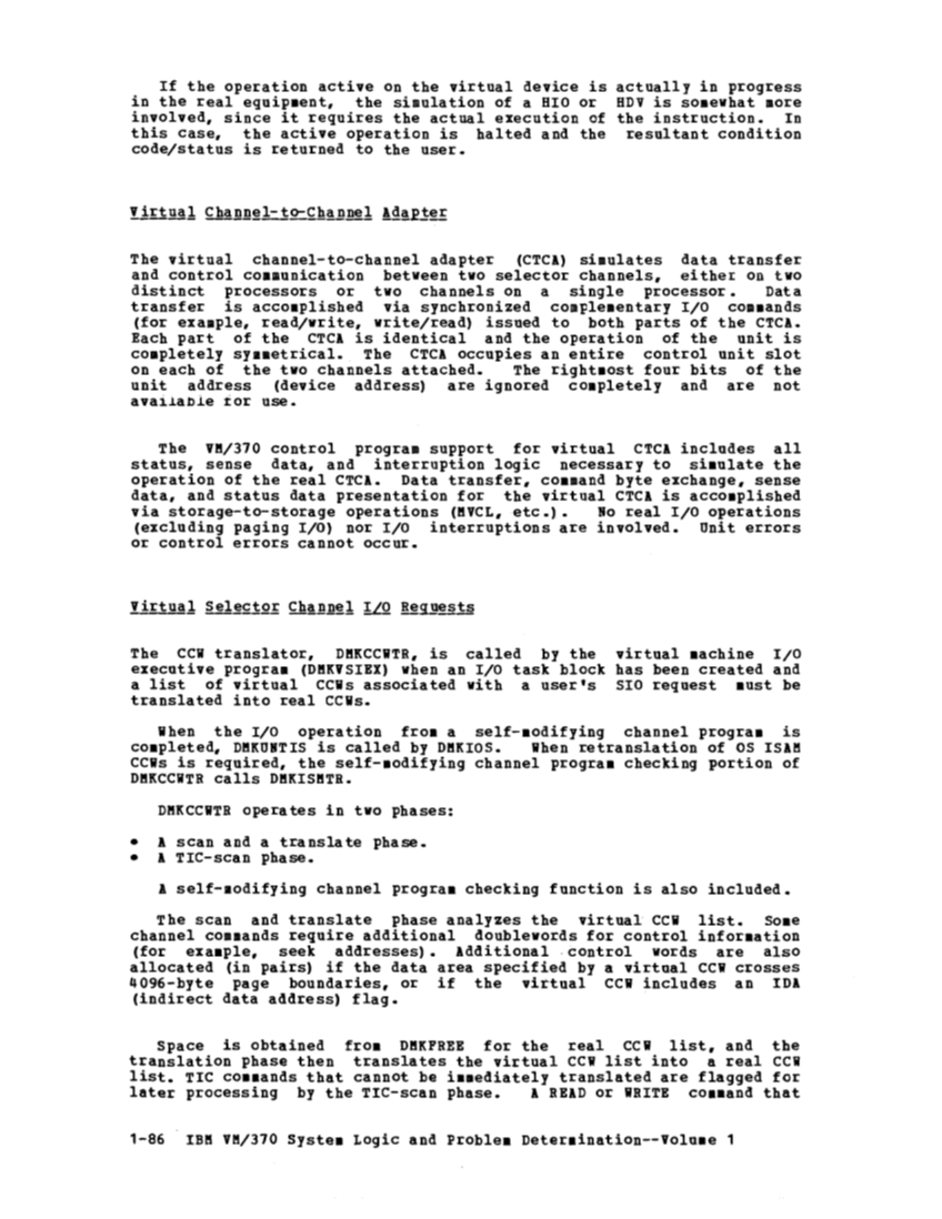 VM370 Rel 6 Data Blocks and Program Logic (Mar 79) page 100