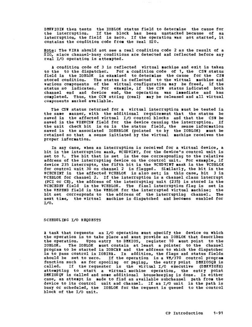 VM370 Rel 6 Data Blocks and Program Logic (Mar 79) page 104