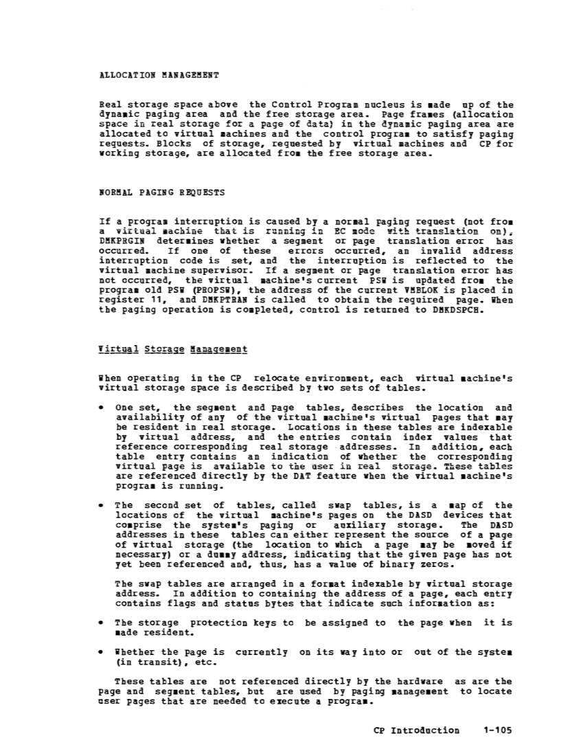 VM370 Rel 6 Data Blocks and Program Logic (Mar 79) page 118