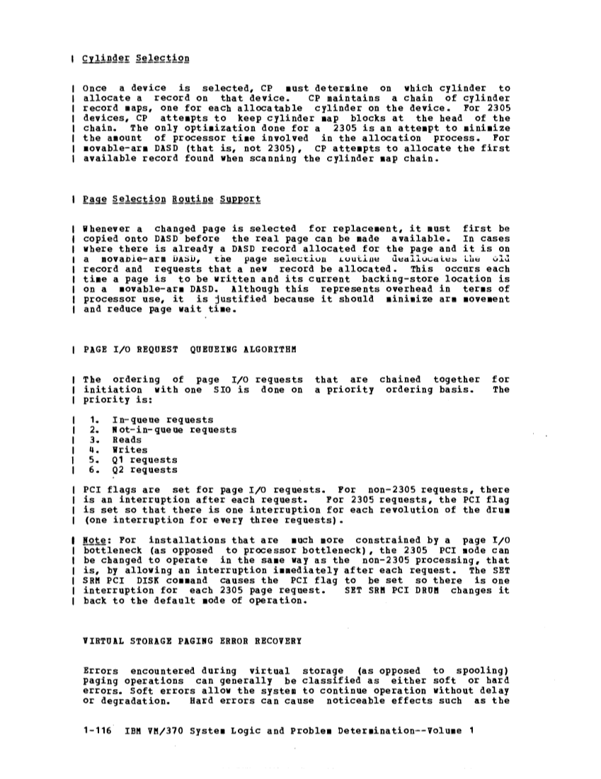 VM370 Rel 6 Data Blocks and Program Logic (Mar 79) page 130