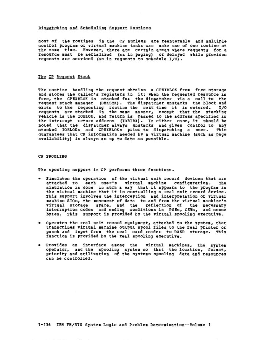 VM370 Rel 6 Data Blocks and Program Logic (Mar 79) page 150