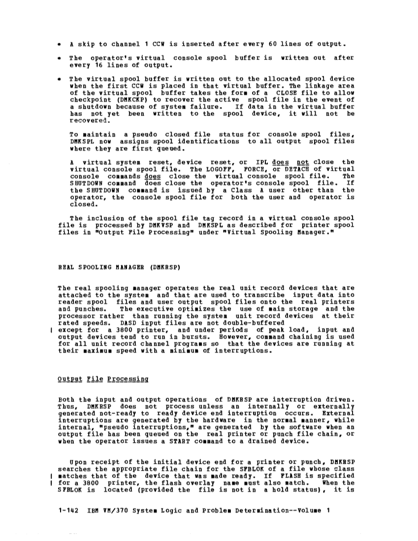 VM370 Rel 6 Data Blocks and Program Logic (Mar 79) page 156