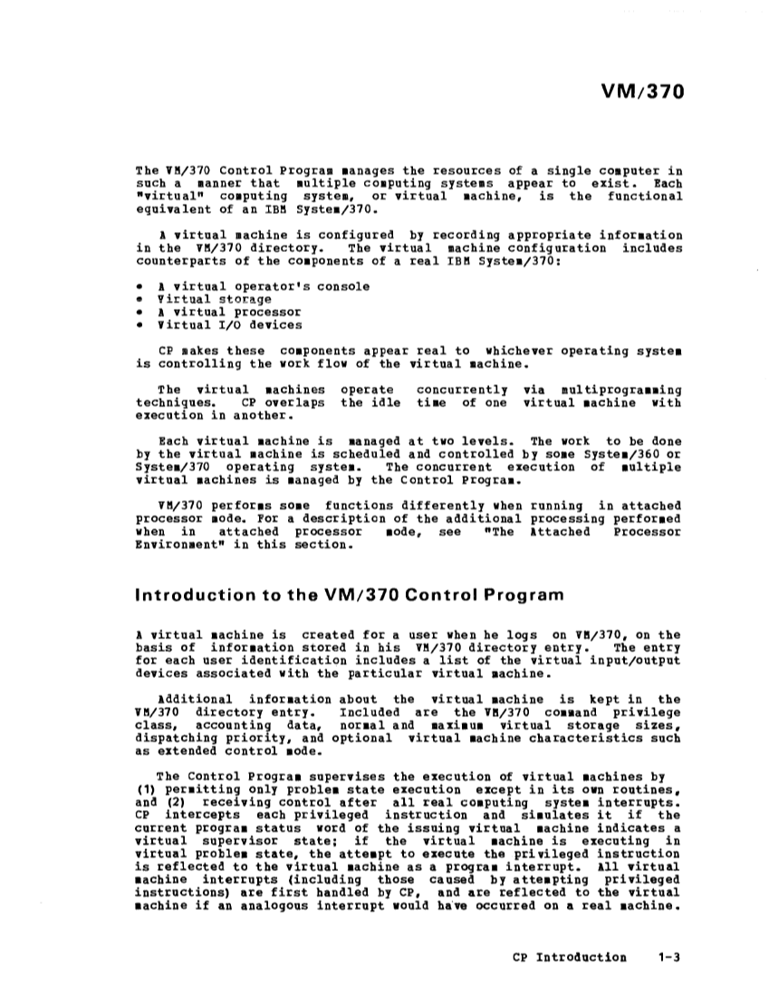 VM370 Rel 6 Data Blocks and Program Logic (Mar 79) page 16