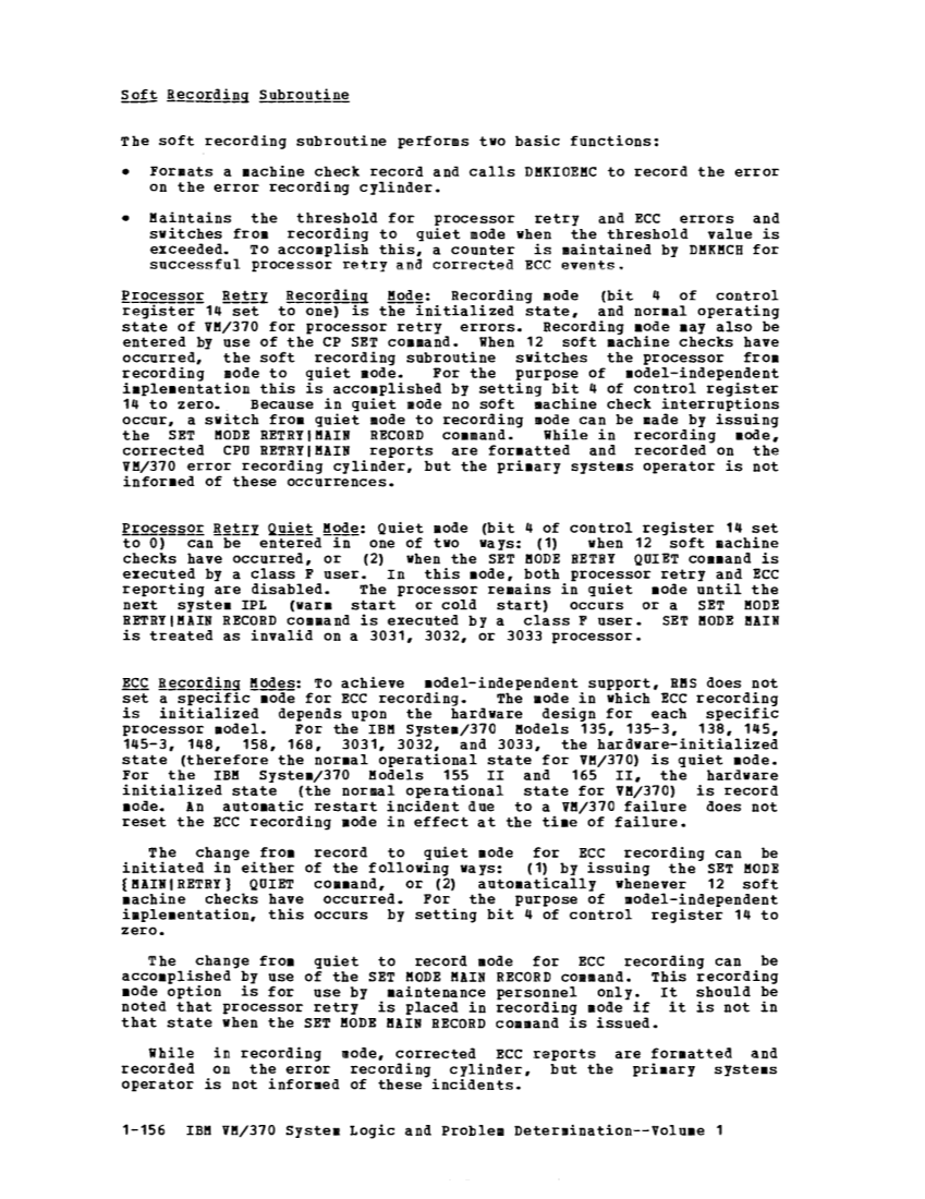 VM370 Rel 6 Data Blocks and Program Logic (Mar 79) page 170