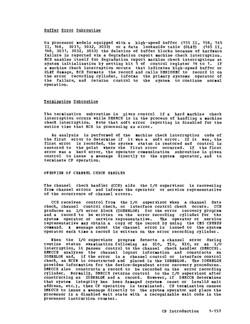 VM370 Rel 6 Data Blocks and Program Logic (Mar 79) page 170