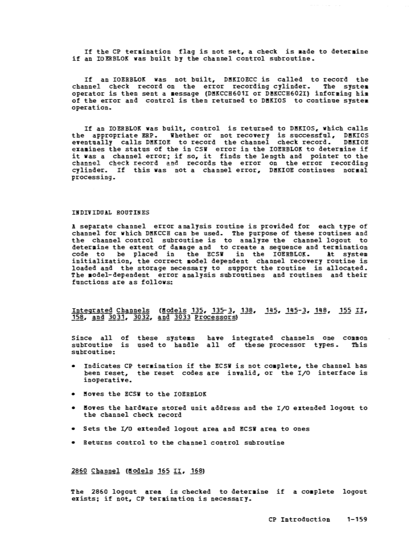 VM370 Rel 6 Data Blocks and Program Logic (Mar 79) page 172