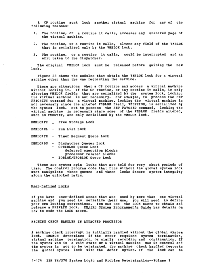 VM370 Rel 6 Data Blocks and Program Logic (Mar 79) page 187