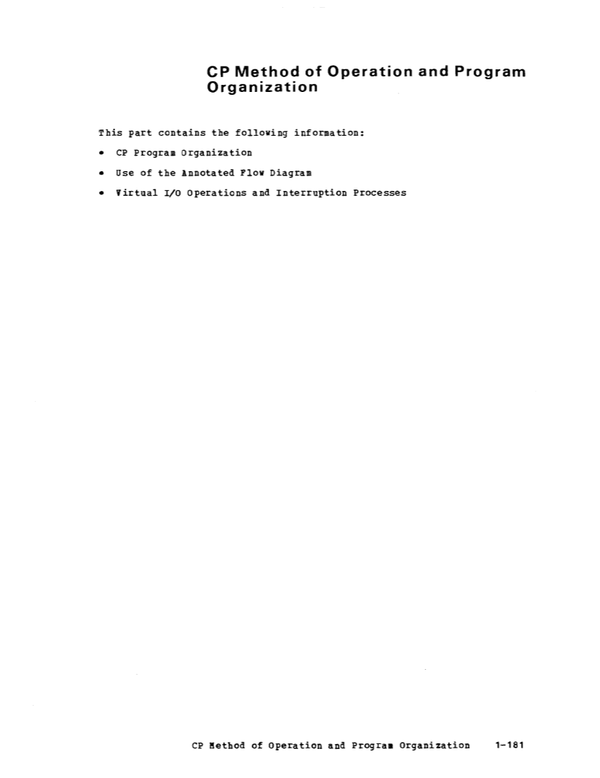 VM370 Rel 6 Data Blocks and Program Logic (Mar 79) page 195