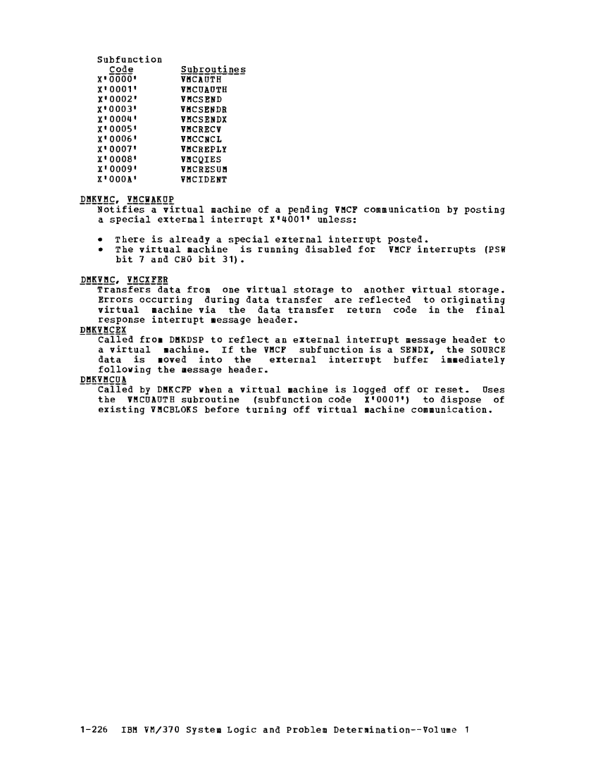 VM370 Rel 6 Data Blocks and Program Logic (Mar 79) page 240