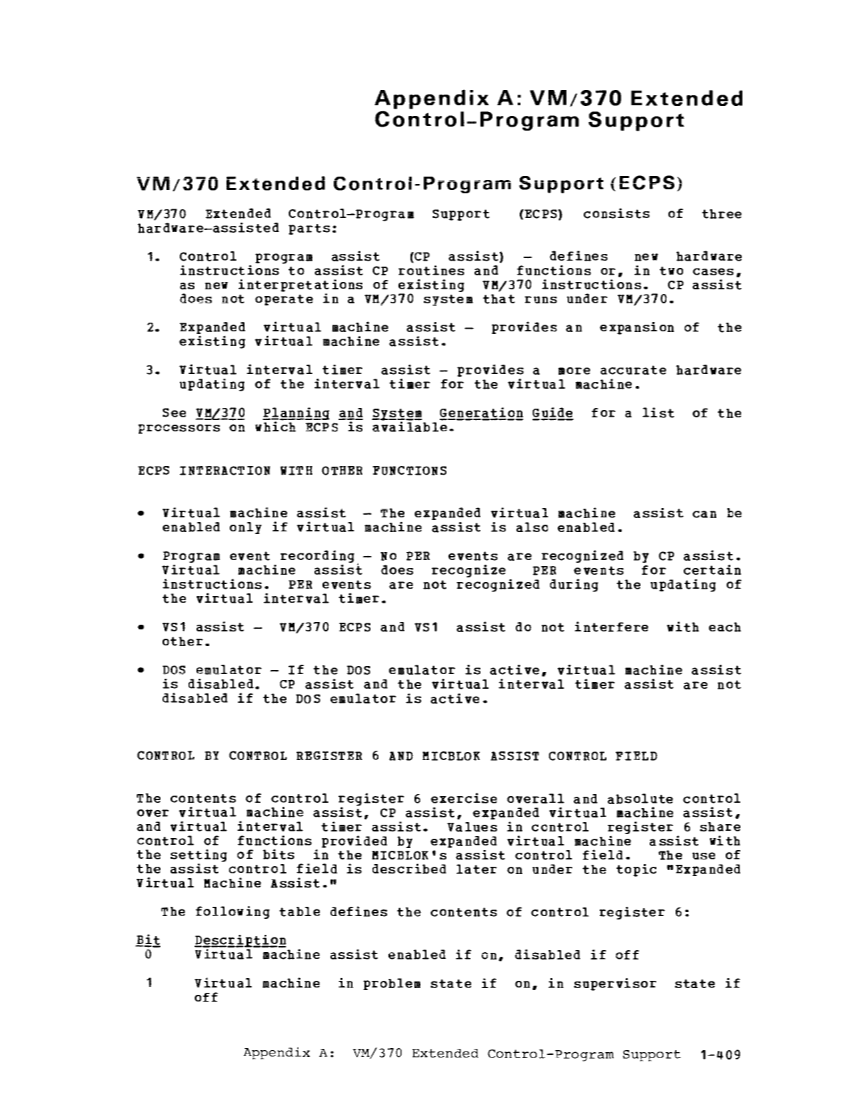 VM370 Rel 6 Data Blocks and Program Logic (Mar 79) page 422