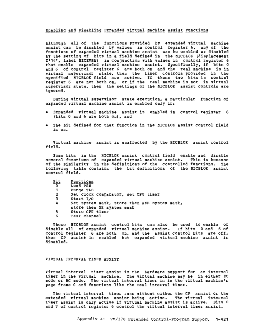 VM370 Rel 6 Data Blocks and Program Logic (Mar 79) page 435