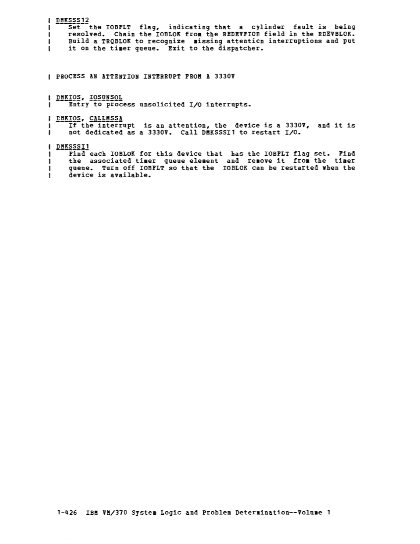 VM370 Rel 6 Data Blocks and Program Logic (Mar 79) page 440