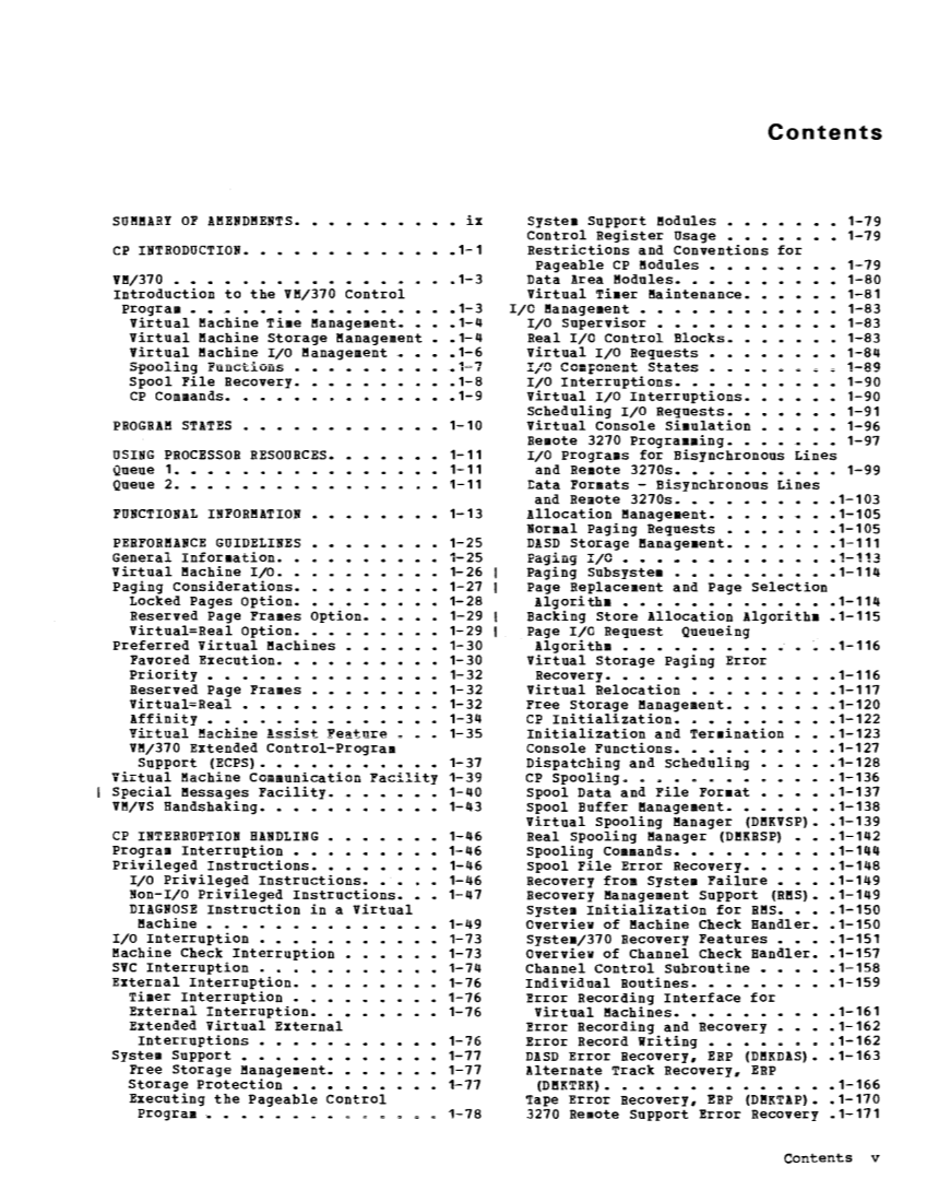 VM370 Rel 6 Data Blocks and Program Logic (Mar 79) page 5