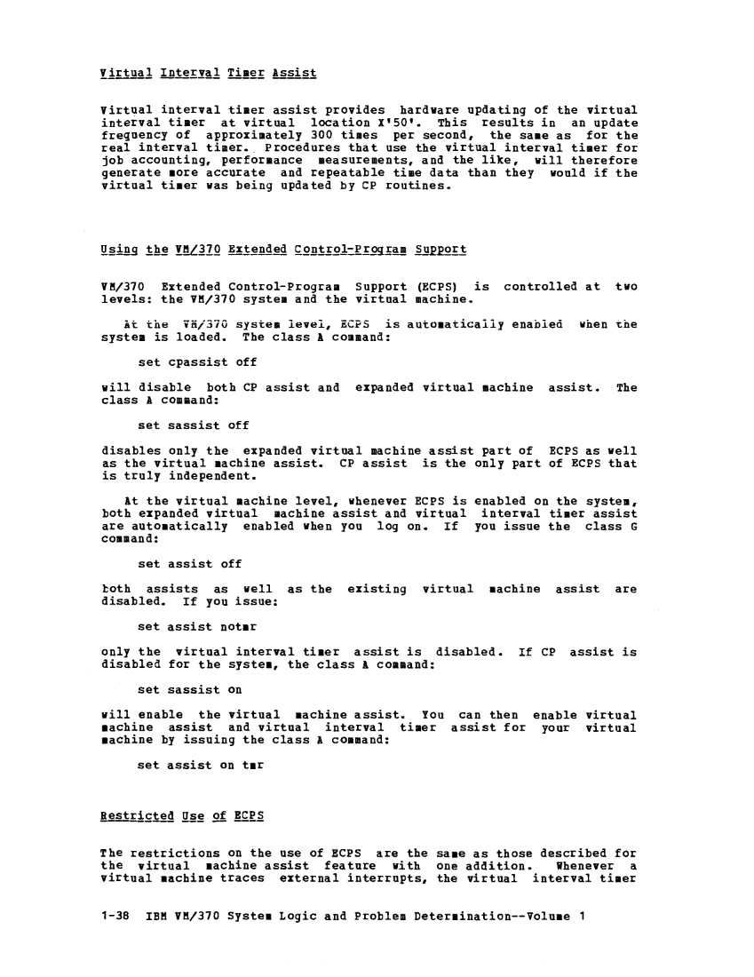 VM370 Rel 6 Data Blocks and Program Logic (Mar 79) page 52