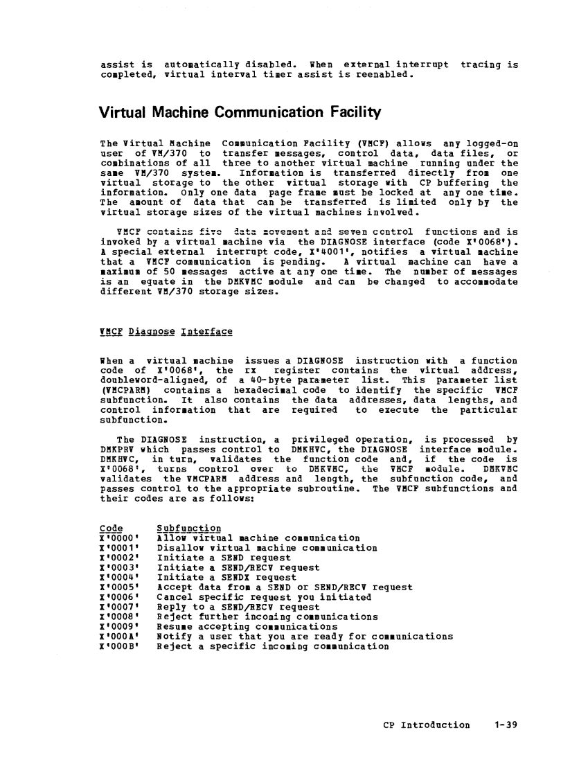VM370 Rel 6 Data Blocks and Program Logic (Mar 79) page 52
